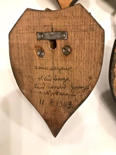 Black Forest Roe Buck Mounts, Early 20th Century