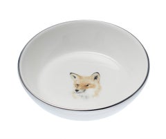 Black Forest Set of Six Porcelain Dishes Hand Painted Sofina Boutique Kitzbuehel