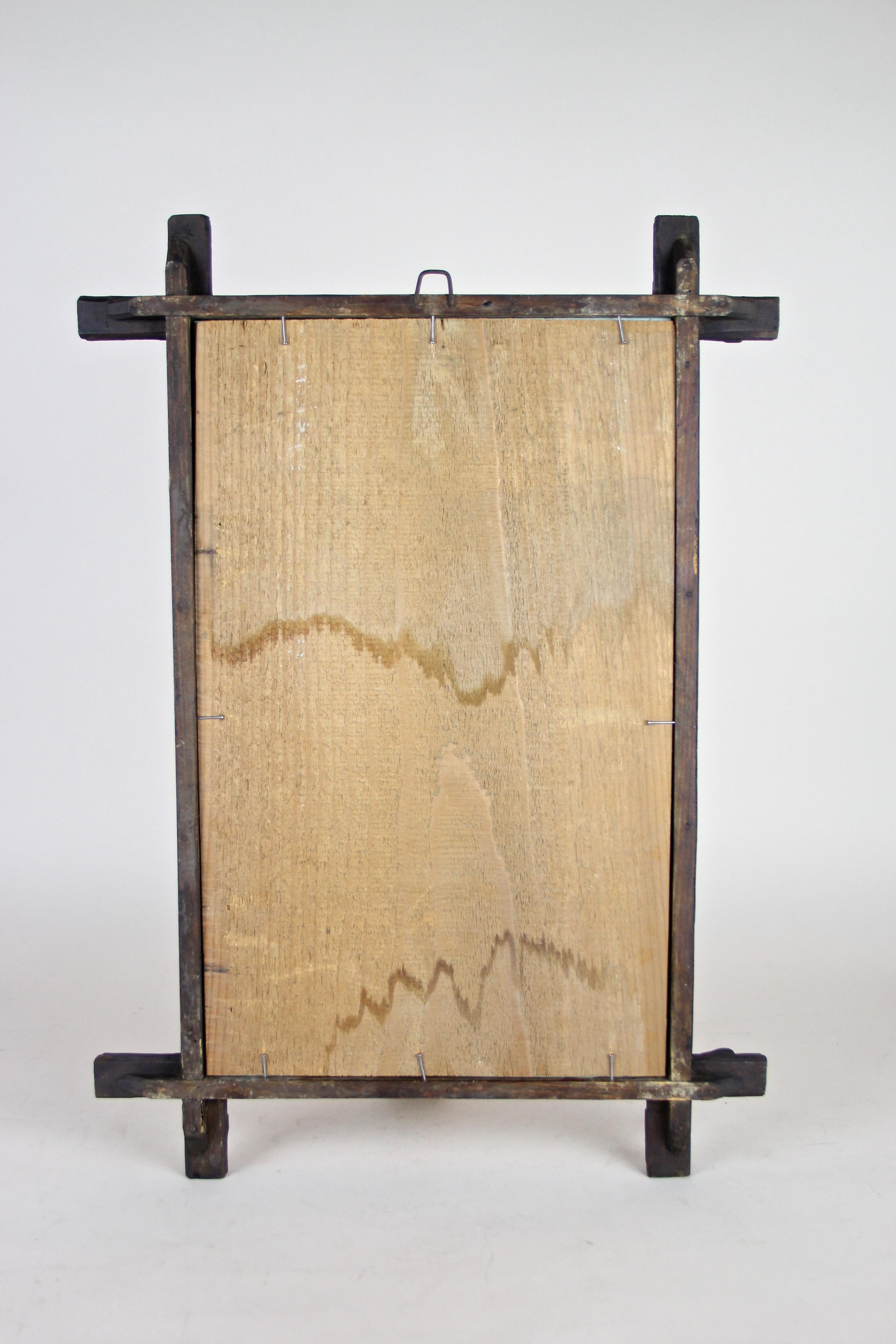 Miroir mural de la Forêt-Noire sculpté à la main:: Autriche:: vers 1880 en vente 7