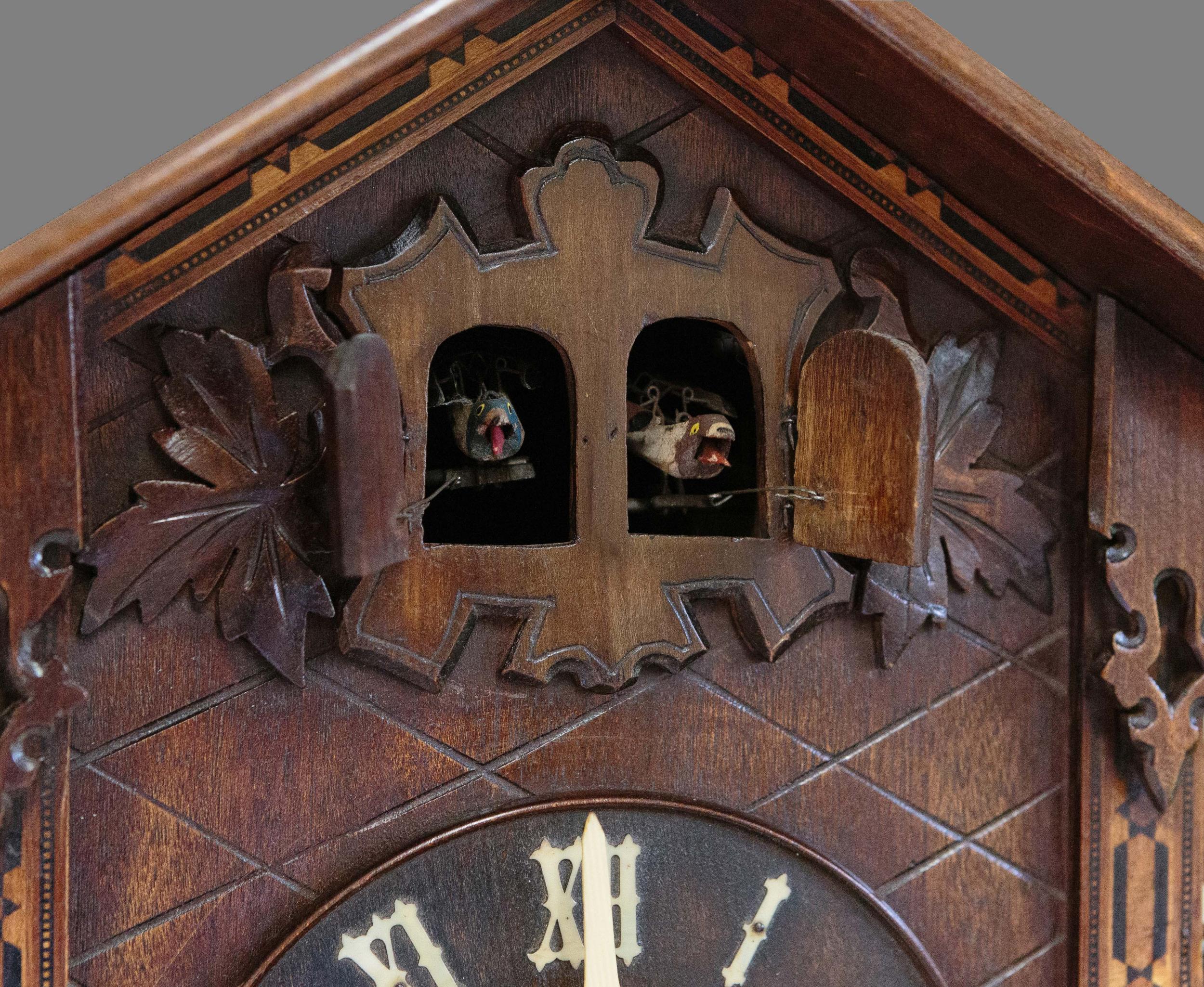 cuckoo quail clock