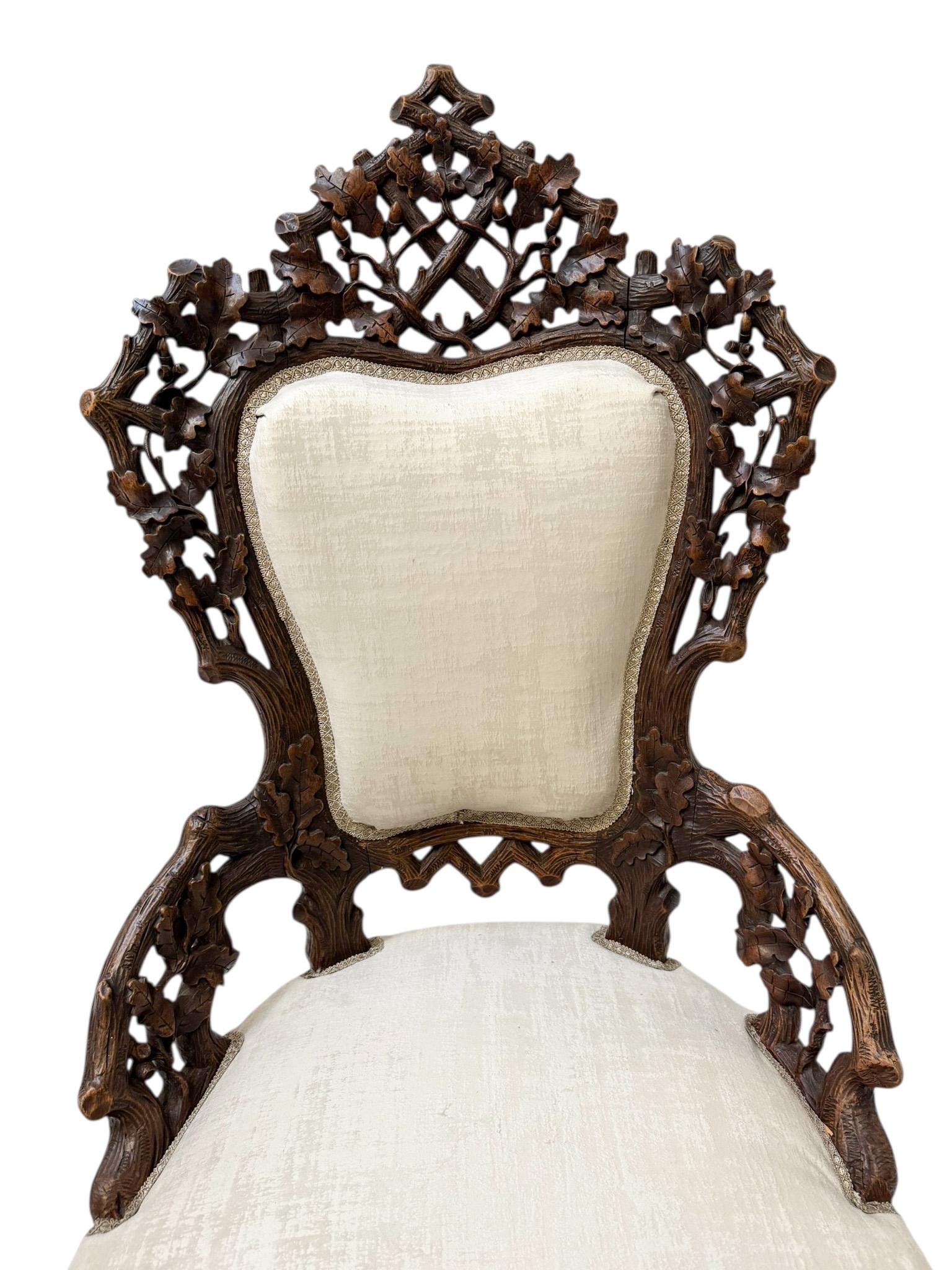 Sillón o silla de lectura de nogal Black Forest de Matthijs Horrix para Horrix en Bueno estado para la venta en Amsterdam, NL