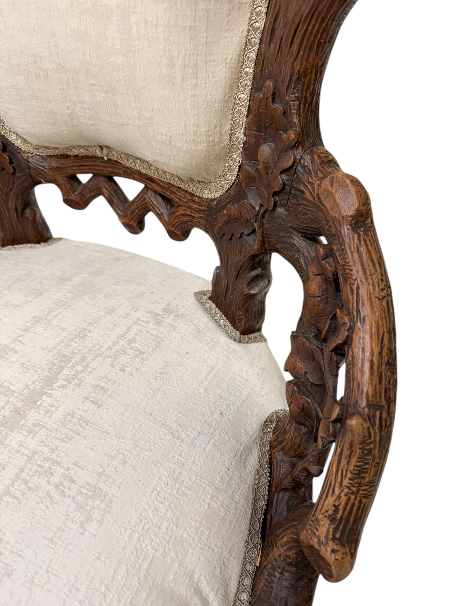 Sillón o silla de lectura de nogal Black Forest de Matthijs Horrix para Horrix en venta 1