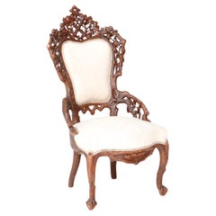 Black Forest Walnut Armchair or Reading Chair by Matthijs Horrix for Horrix