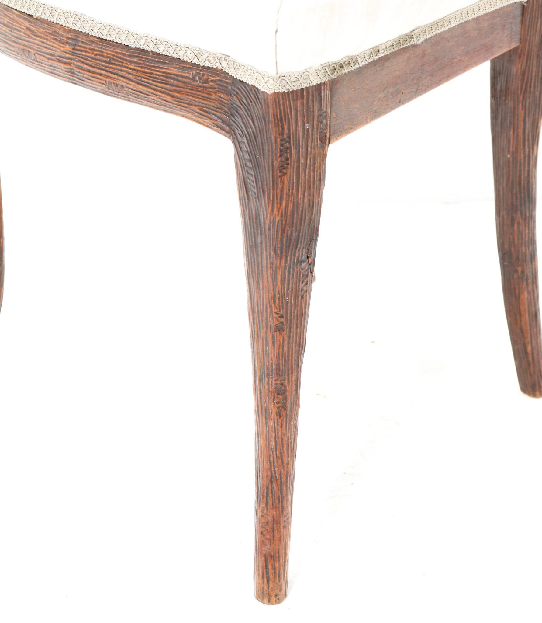  Black Forest Walnut Dining  Chairs by Matthijs Horrix for Horrix, 1880s 2