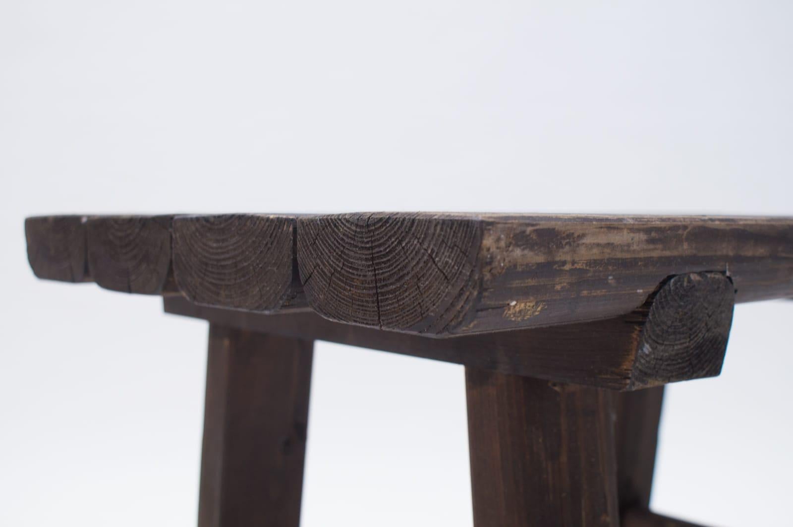Black Forest Wooden Bench, 1930s-1940s Germany 6