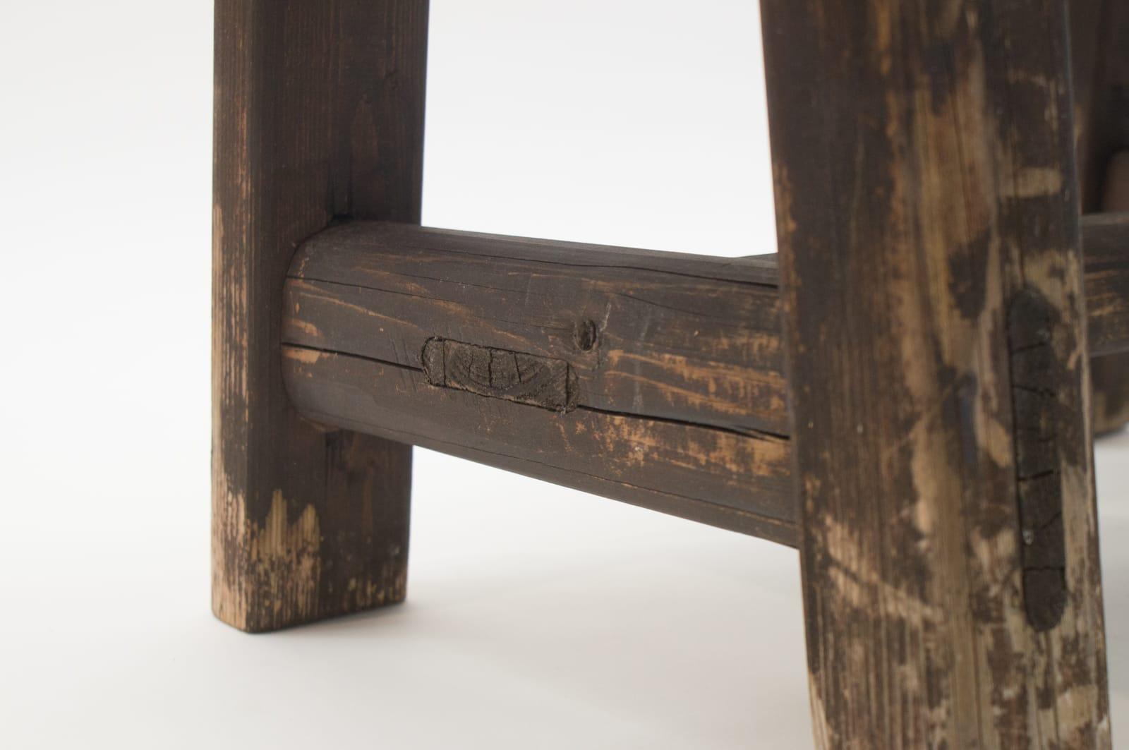 Black Forest Wooden Bench, 1930s-1940s Germany 7