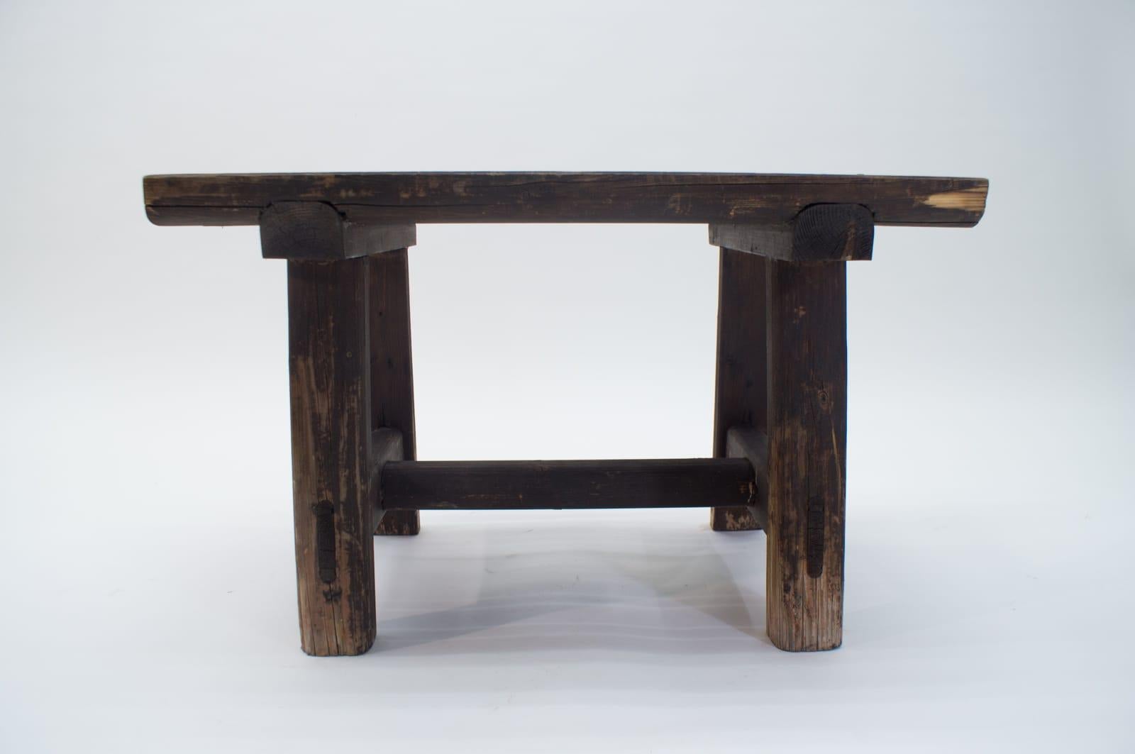 Black Forest Wooden Bench, 1930s-1940s Germany 1