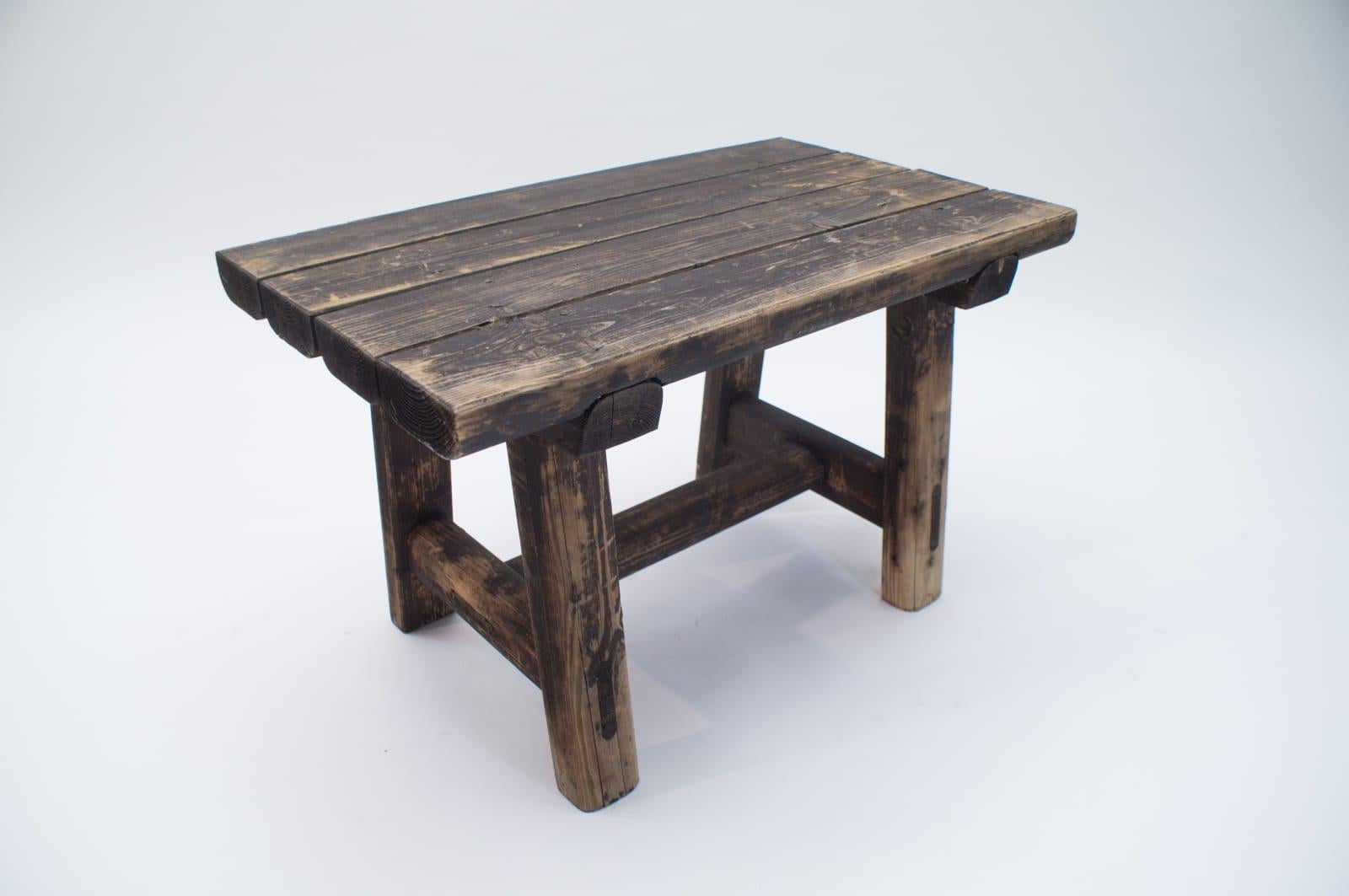 Black Forest Wooden Bench, 1930s-1940s, Germany 1