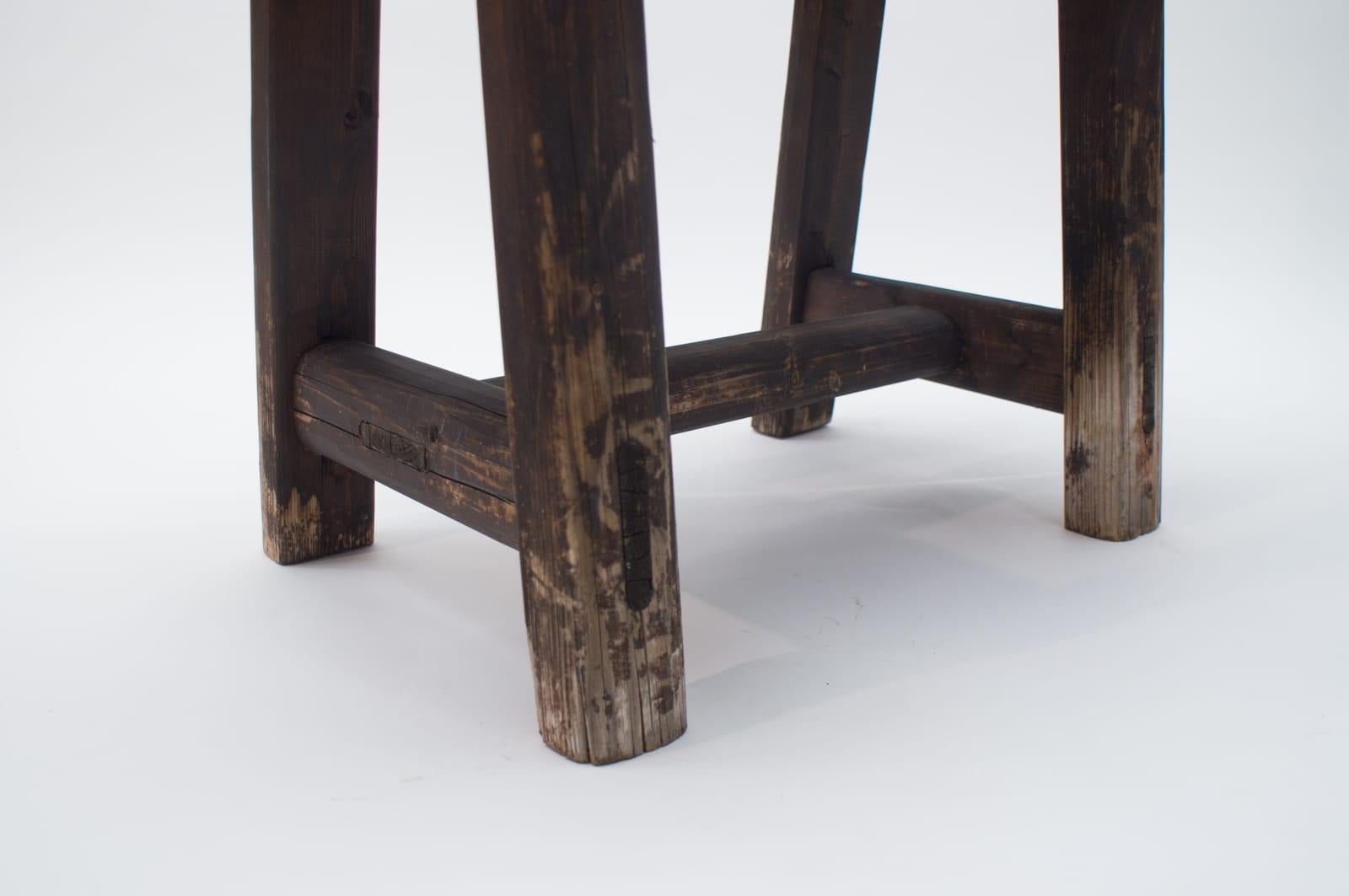 Black Forest Wooden Bench, 1930s-1940s Germany 5