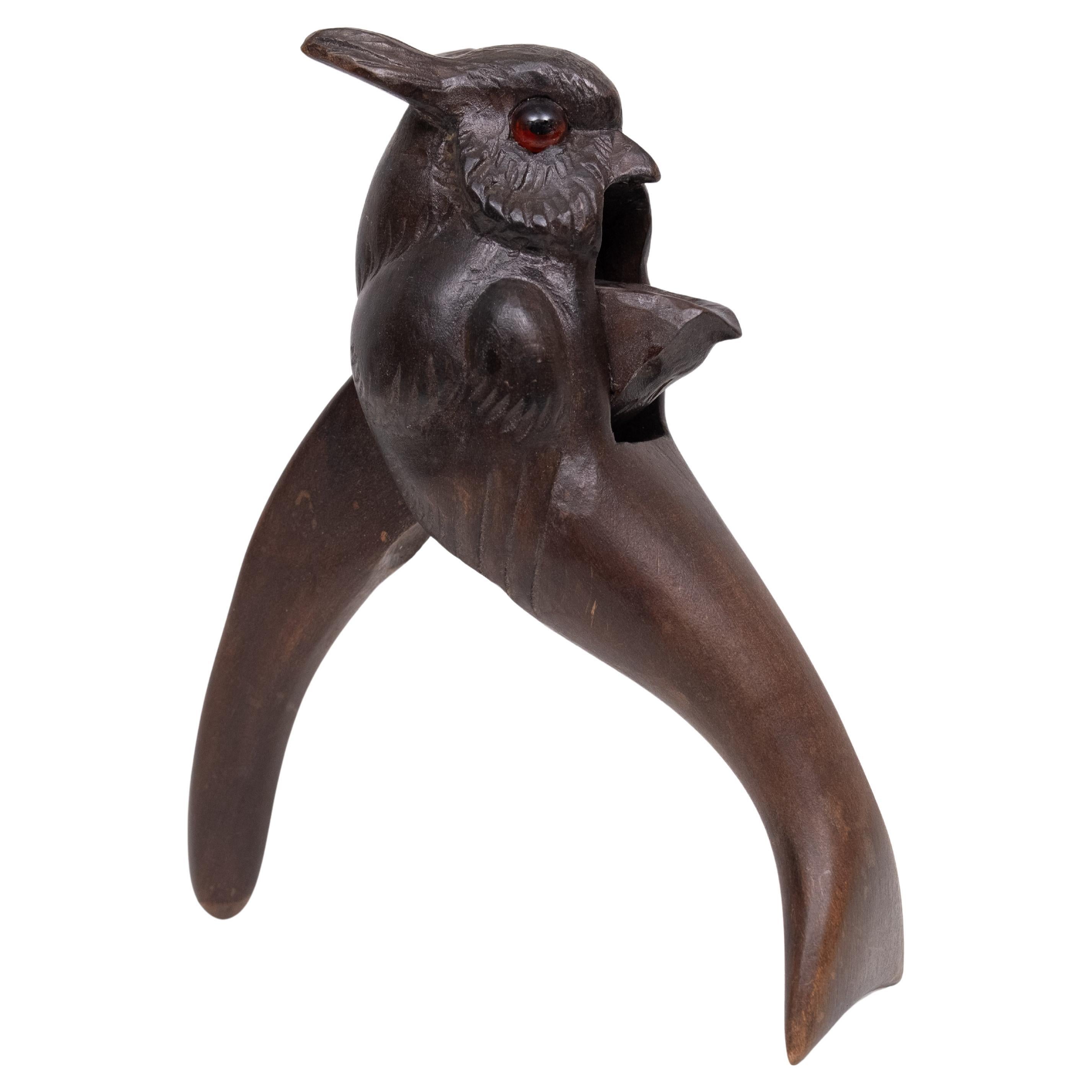 Black Forest Wooden Nutcracker 1950s Germany
