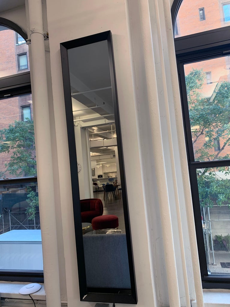Black Frame Wall Mirror For Sale at 1stDibs