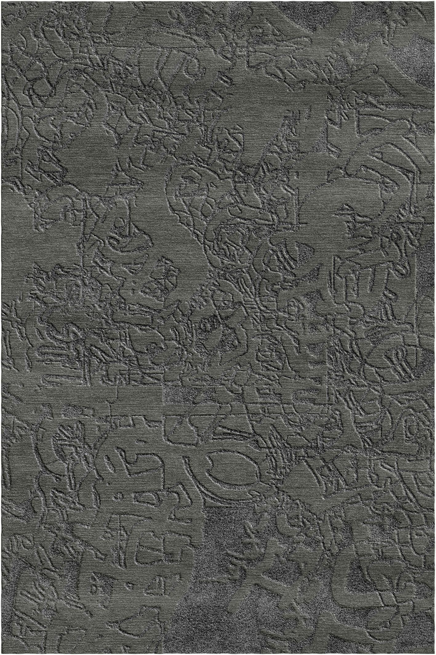 Schwarzer Frammenti-Teppich von Giulio Brambilla
Abmessungen: D 300 x B 200 x H 1,5 cm
MATERIALIEN: NZ-Wolle, Bambusseide
Erhältlich in anderen Farben. Kundenspezifische Größen und Farben sind ebenfalls erhältlich.

Dieser elegante und raffinierte