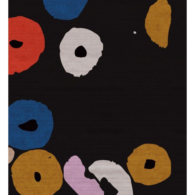 Black Fruti Rug, Large by Chuch Estudio In New Condition In Geneve, CH