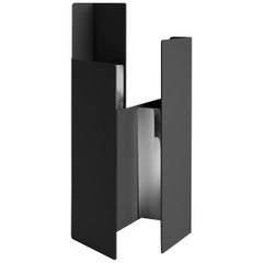 Vase Fugit noir par Mason Editions