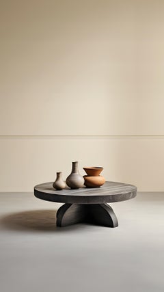 Black Fundamenta Abstract Table 57 Contemporary Oak Design by NONO