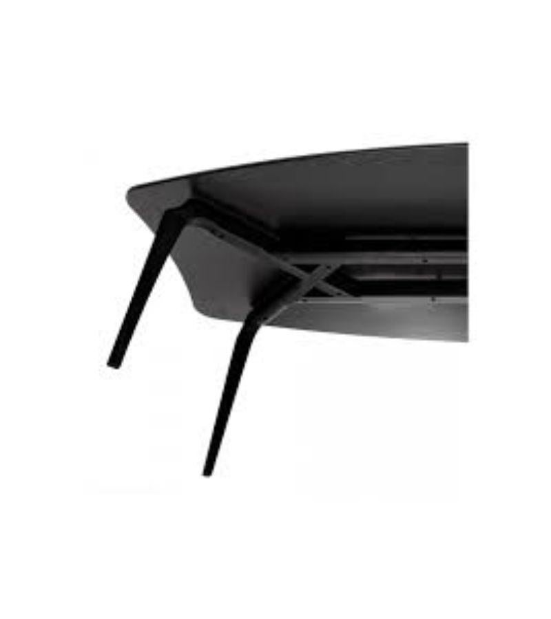 Modern Black Gaulino Table by Oscar Tusquets For Sale