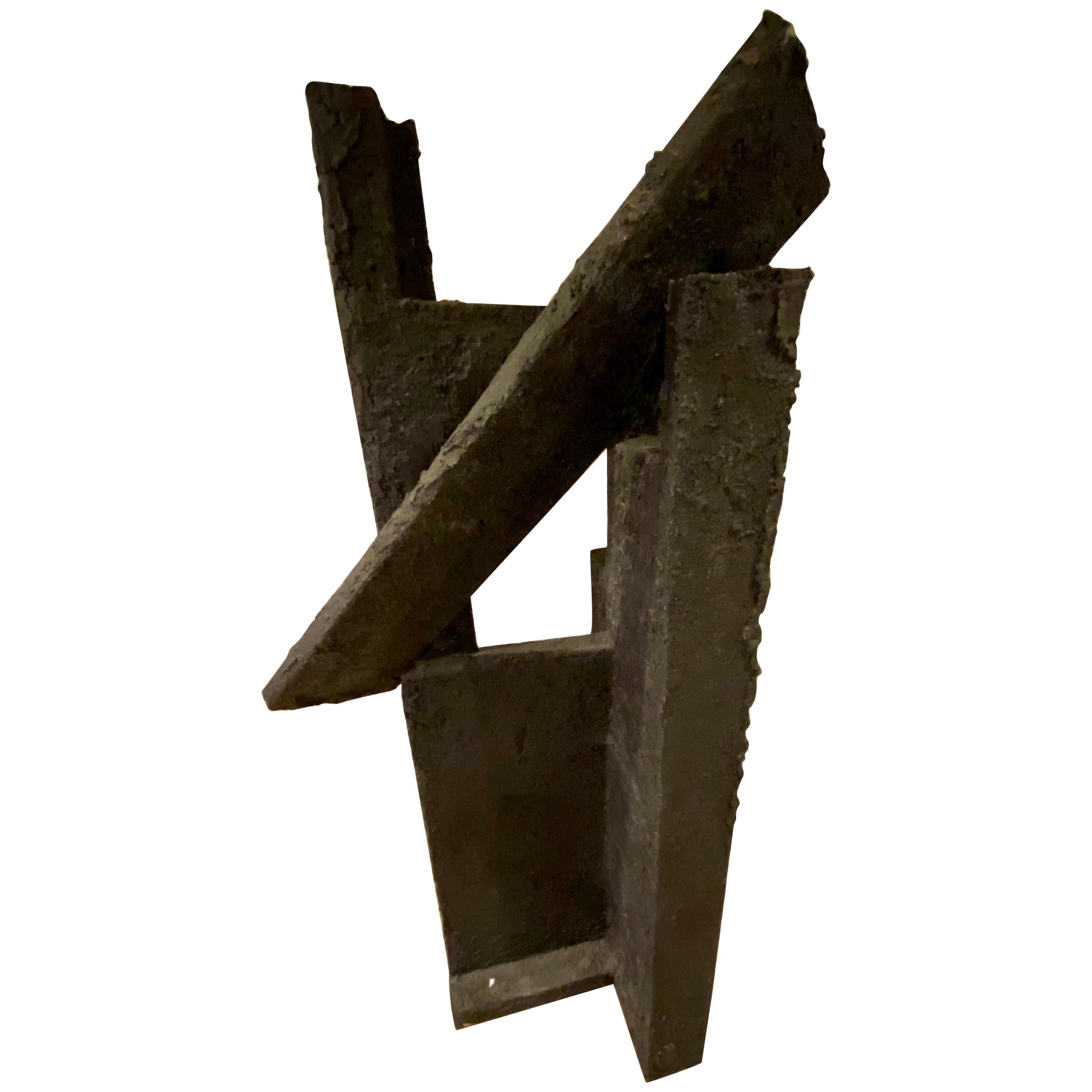 Geometric Abstract Steel Sculpture by Artist Scott Donadio at 1stDibs