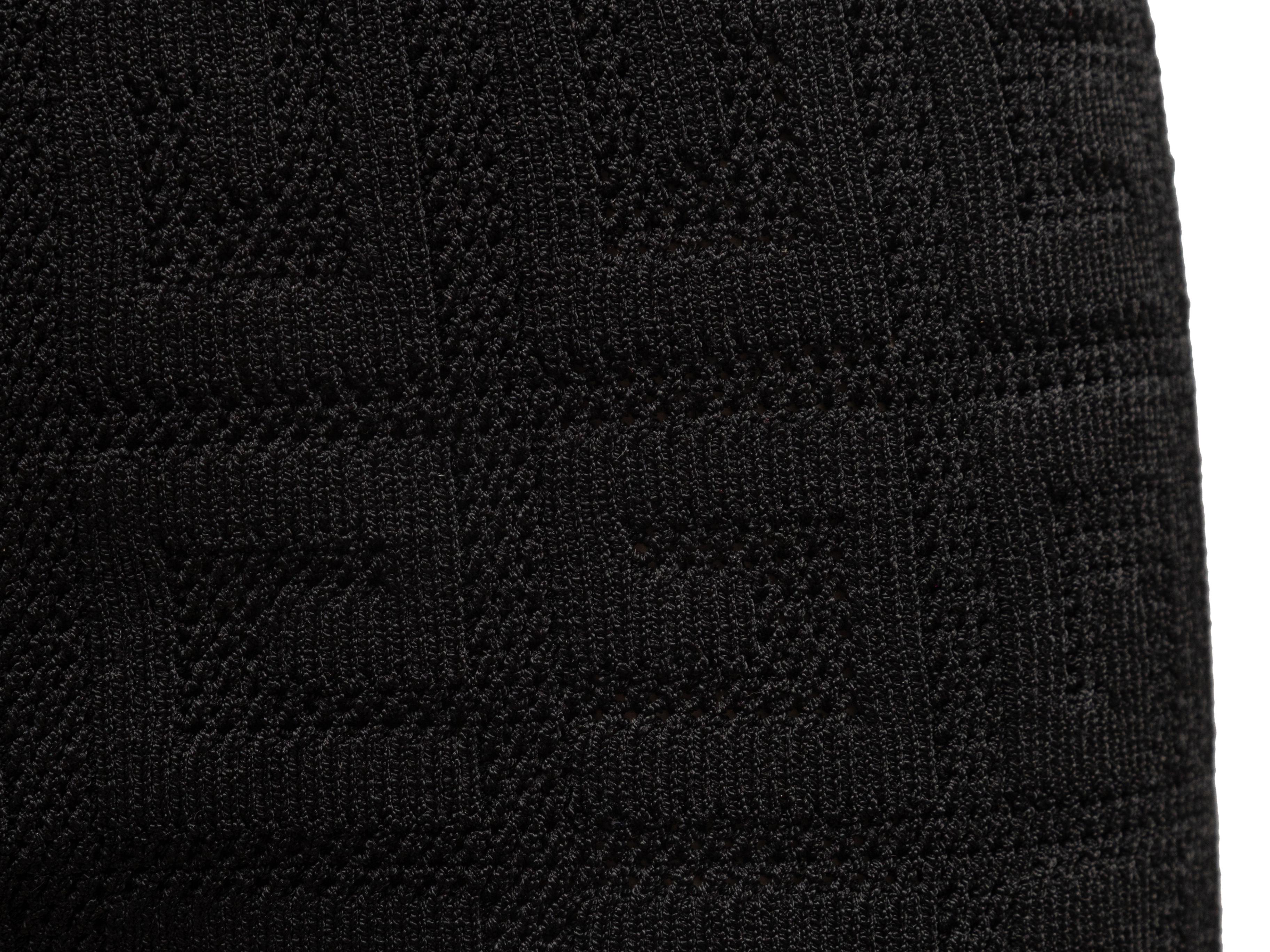 Leggings neri con logo di Givenchy taglia US S In condizioni buone in vendita a New York, NY
