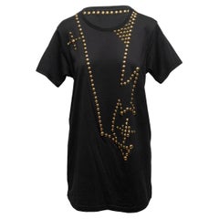 Black Givenchy Studded Short Sleeve T-Shirt Size US XS
