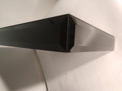 Boîtes d'exposition en verre noir biseauté Roberto Cavalli