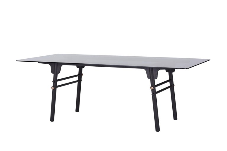 Black Glass Table by Arik Levy For Sale at 1stDibs