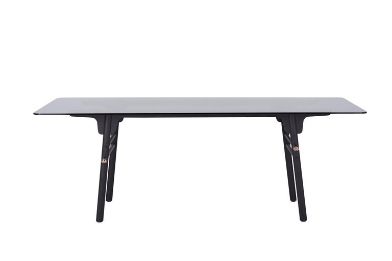 Black Glass Table by Arik Levy For Sale at 1stDibs