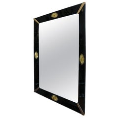 Black Glass Venetian Mirrors