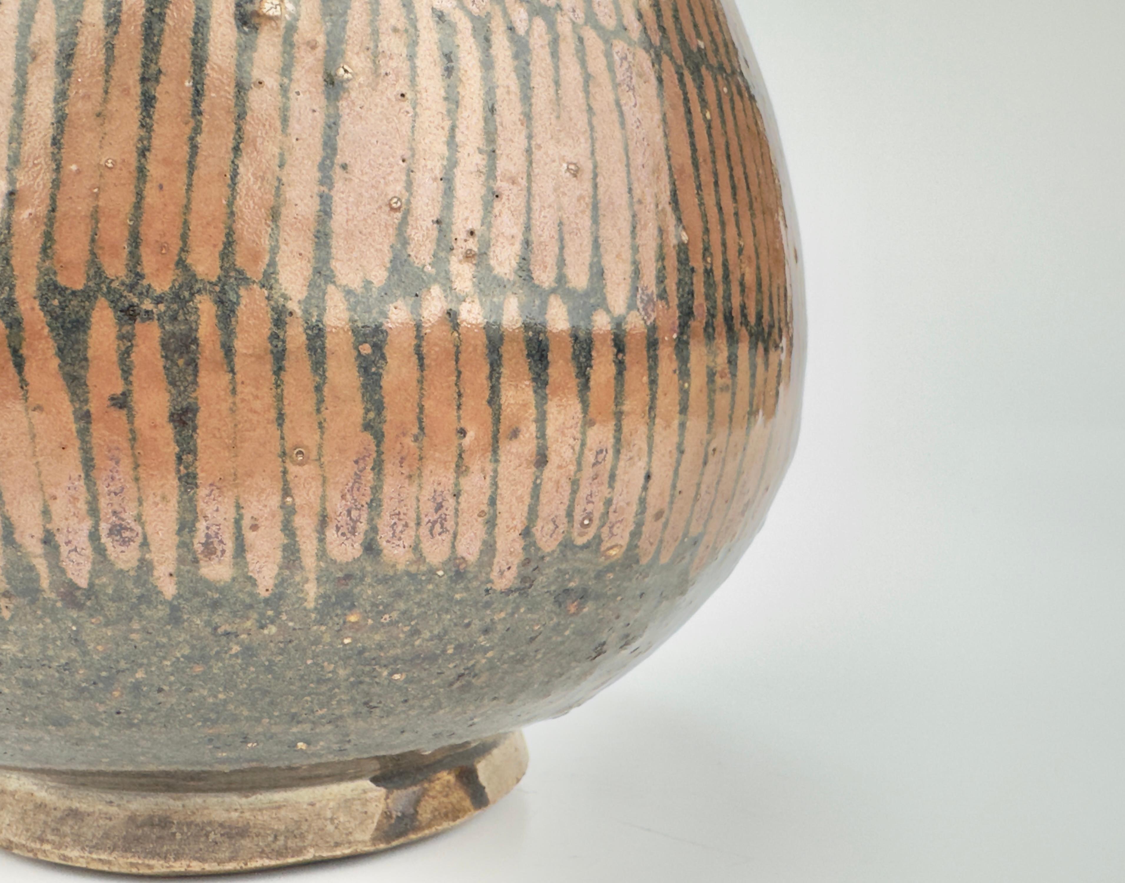 Black-Glazed Russet-Painted Bottle Vase, Northern Song-Jin Dynasty For Sale 2