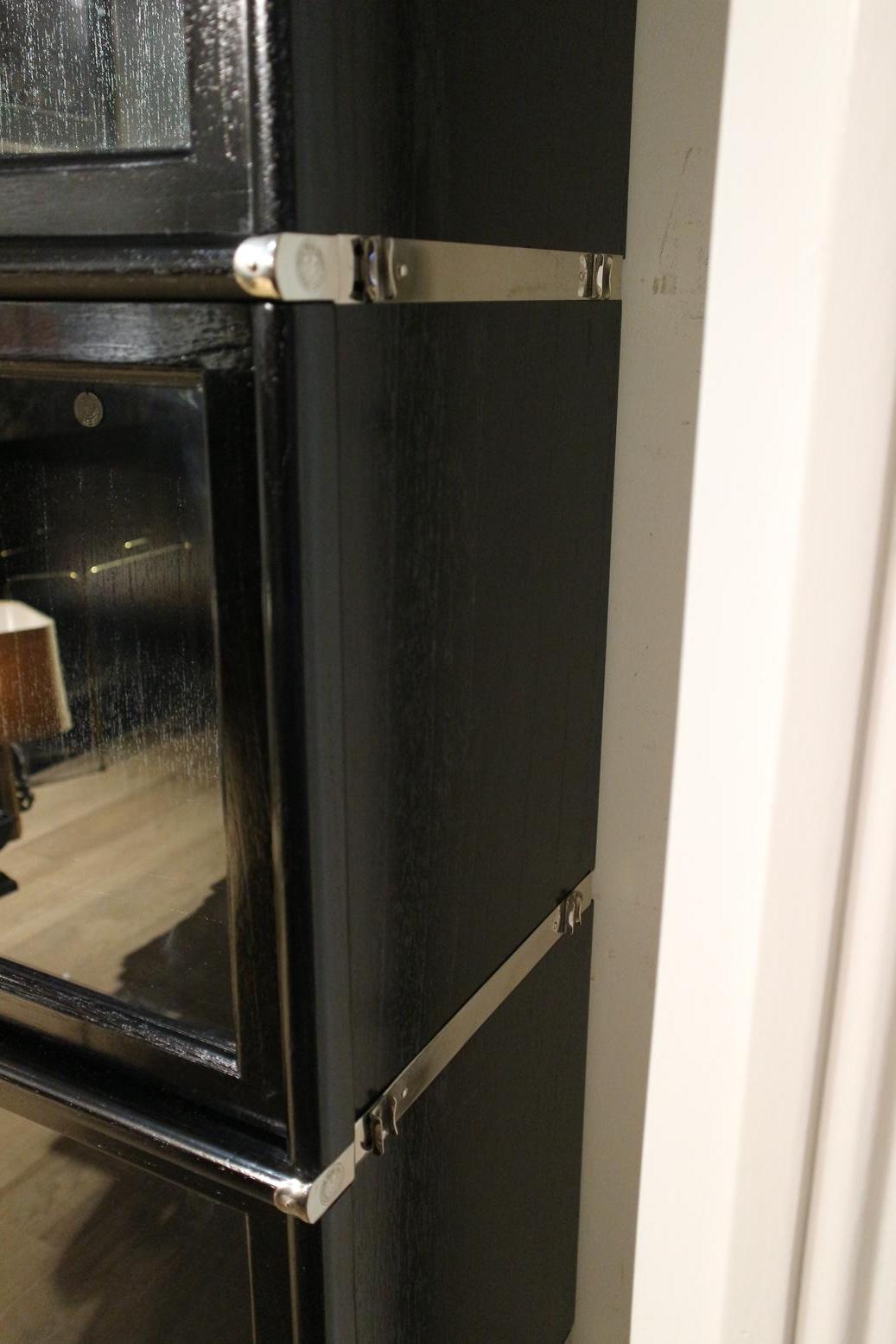 Black Globe Wernicke Bookcase Consisting of 15 Stackable Parts at