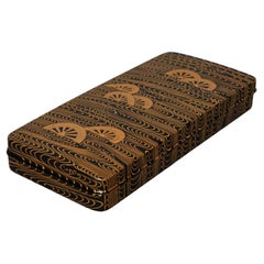 Japanese Lacquer Suzuribako 硯箱 'Writing Box' by Hattori Toshio 服部俊夫 '1943'