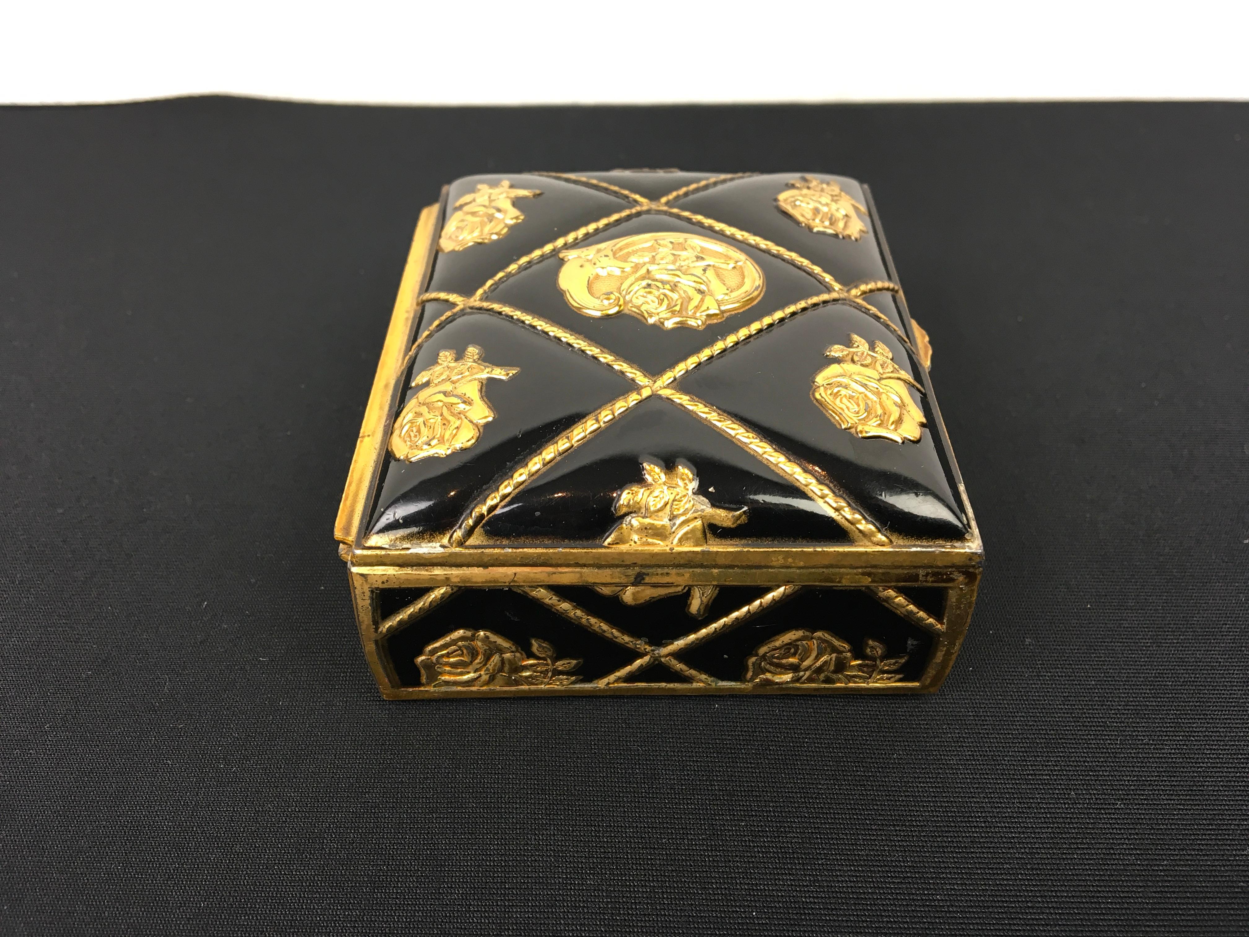 gold trinket box