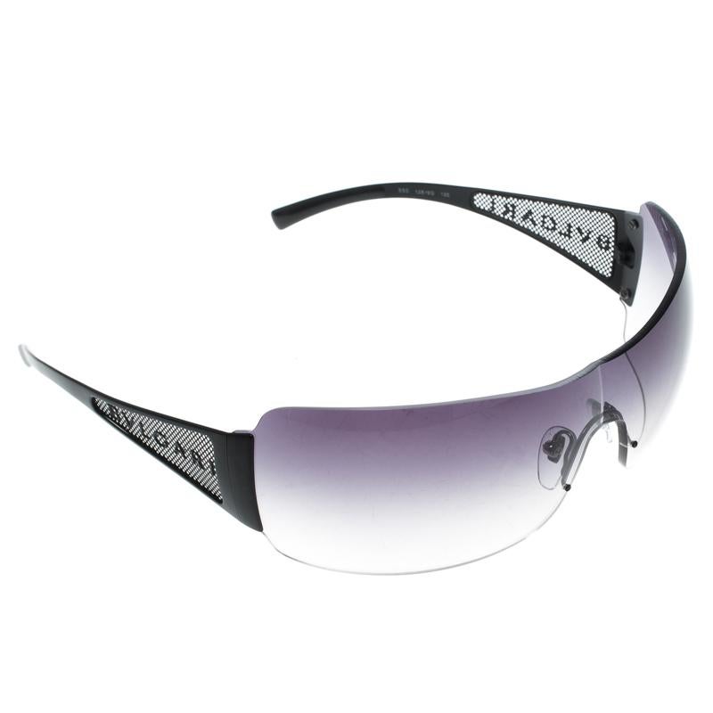 Black Gradient 550 Shield Sunglasses