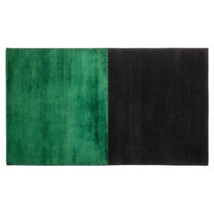 Black/Green Handwoven Tapestry 300 by Calyah
