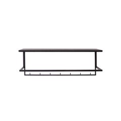 Black Grid Coat Hanger by Kristina Dam Studio