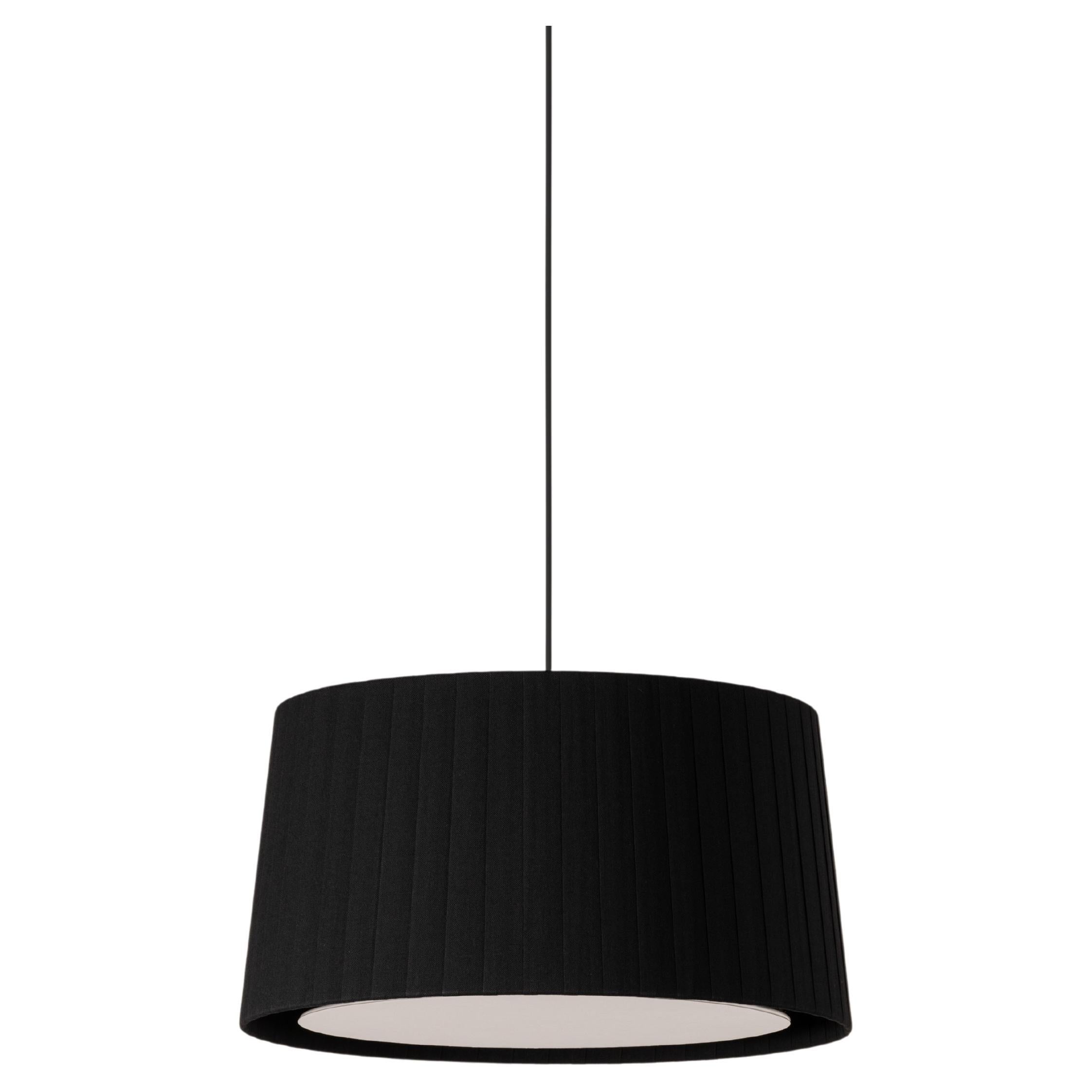 Black GT6 Pendant Lamp by Santa & Cole For Sale