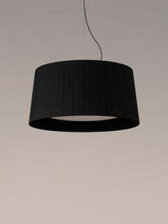 Lampada a sospensione GT7 nera di Santa & Cole