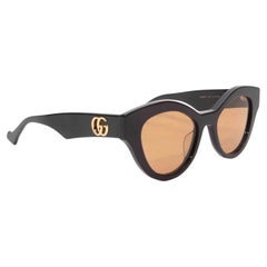 Black Gucci Cat-Eye Sunglasses