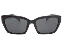 Black Gucci Geometric Cat-Eye Sunglasses