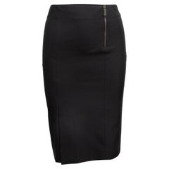 Gucci jupe fourreau noire longueur genou, taille IT 38