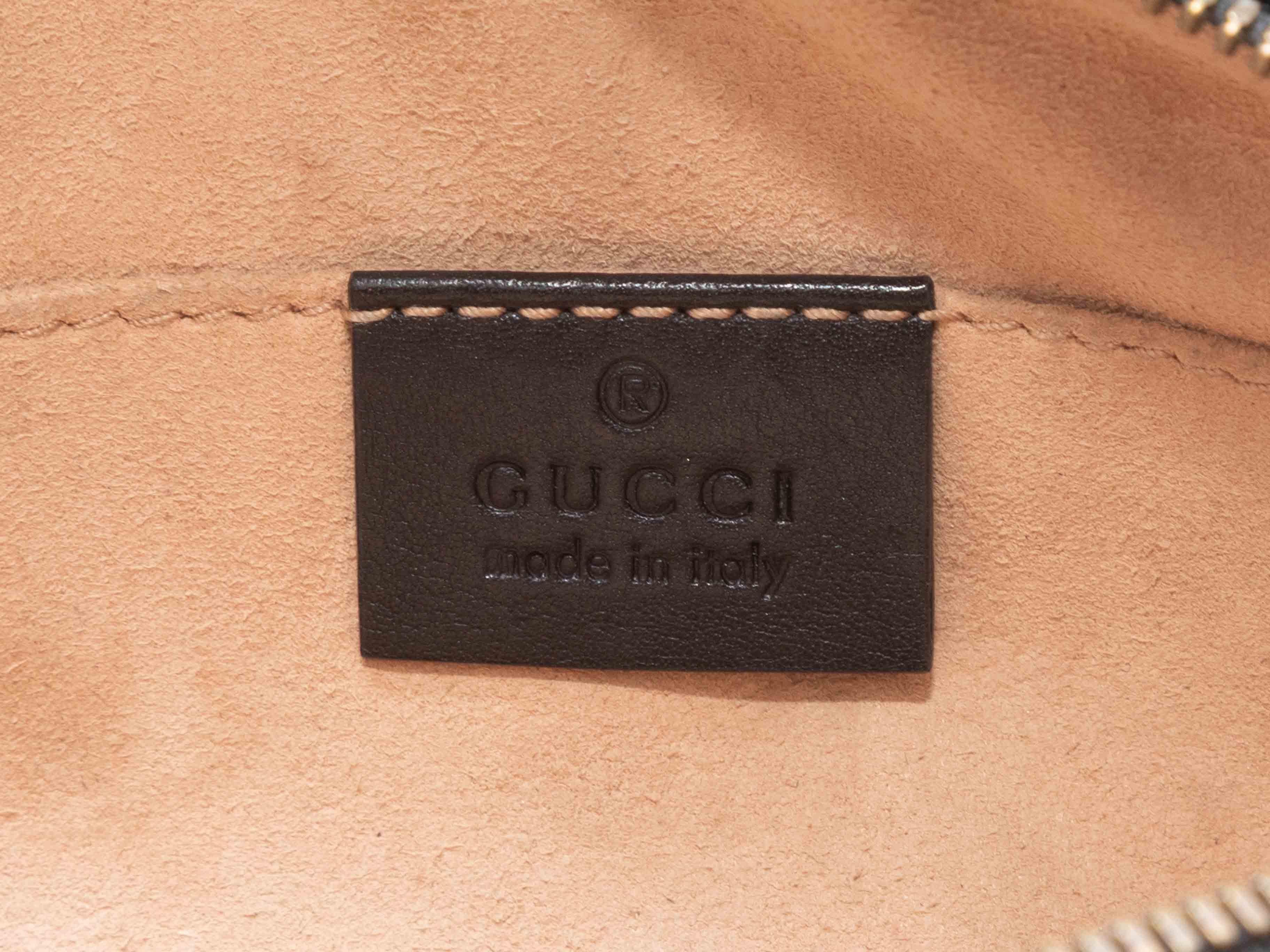 Nero Mini bum bag nera di Gucci Marmont in vendita