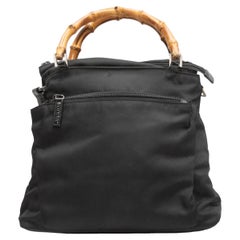 Gucci Large Bamboo Daily Top Handle Bag - Grey Handle Bags, Handbags -  GUC1084968