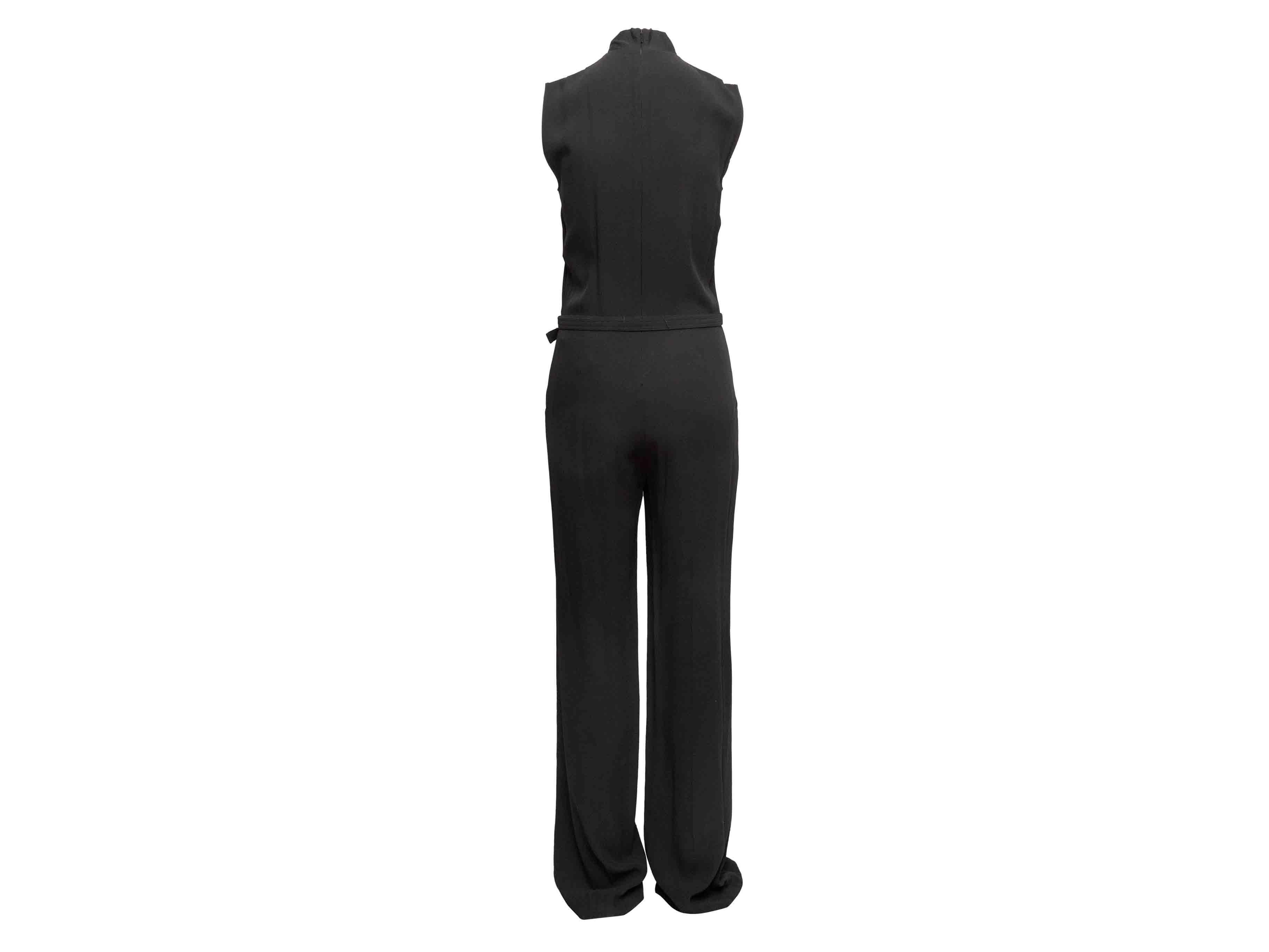 Mono negro con cinturón y sin mangas Gucci Talla IT 38 Negro en venta