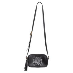 Black Gucci Small Disco Crossbody Bag