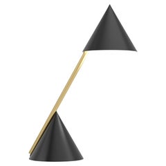 Lampe de bureau noire d'Atelier Areti