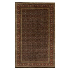 Tapis Herati Fish Design 250 KPSI noué à la main, taille de galerie 9'5"x16'1"