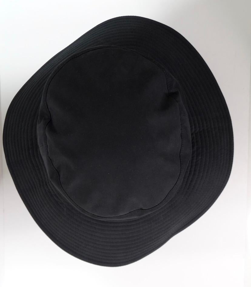 Black Hermes Bucket Hat For Sale 4