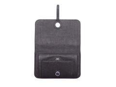 Black Hermes Dogon Compact Wallet