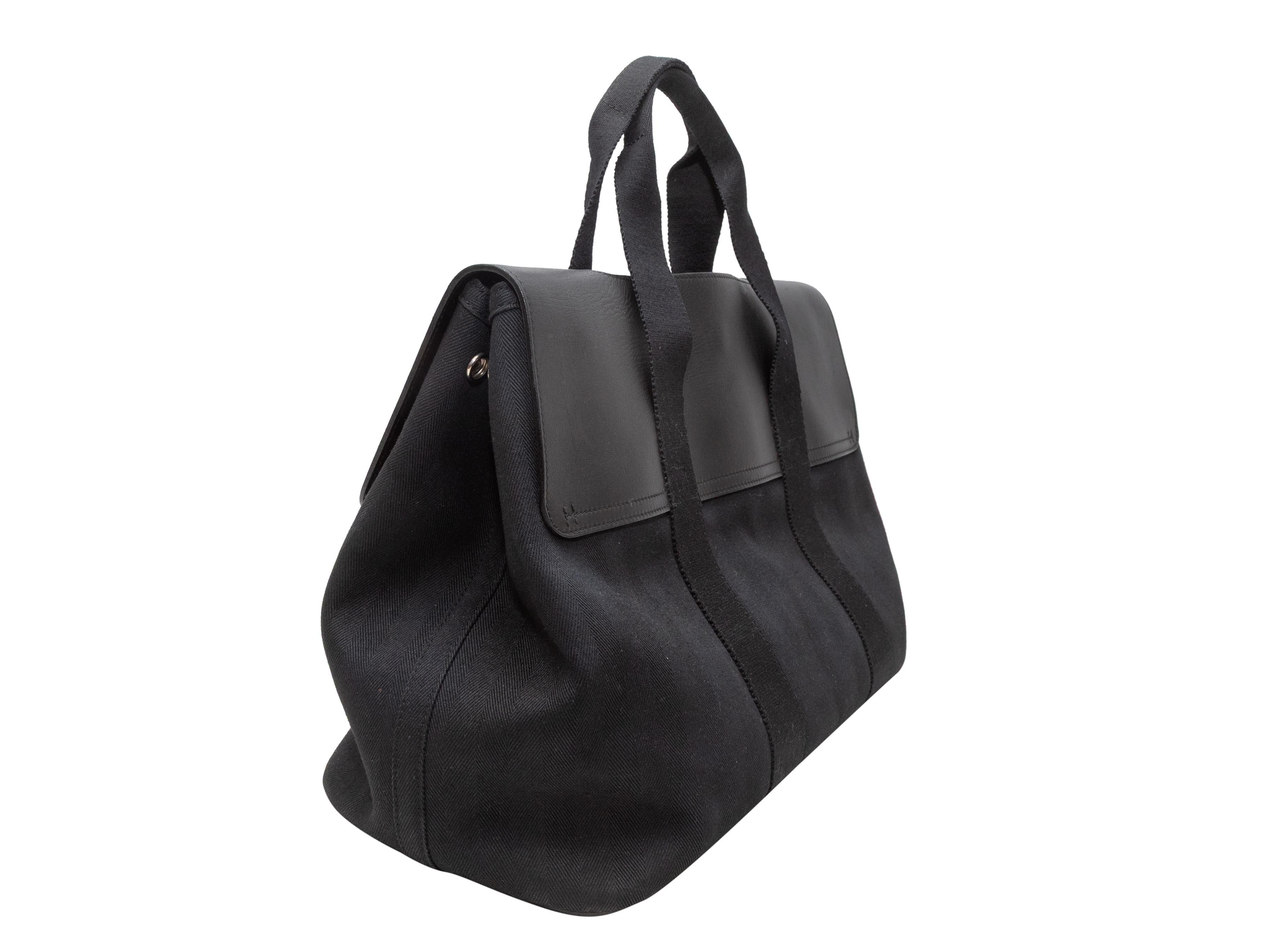 Bolso Hermes Valparaiso MM negro Negro en venta