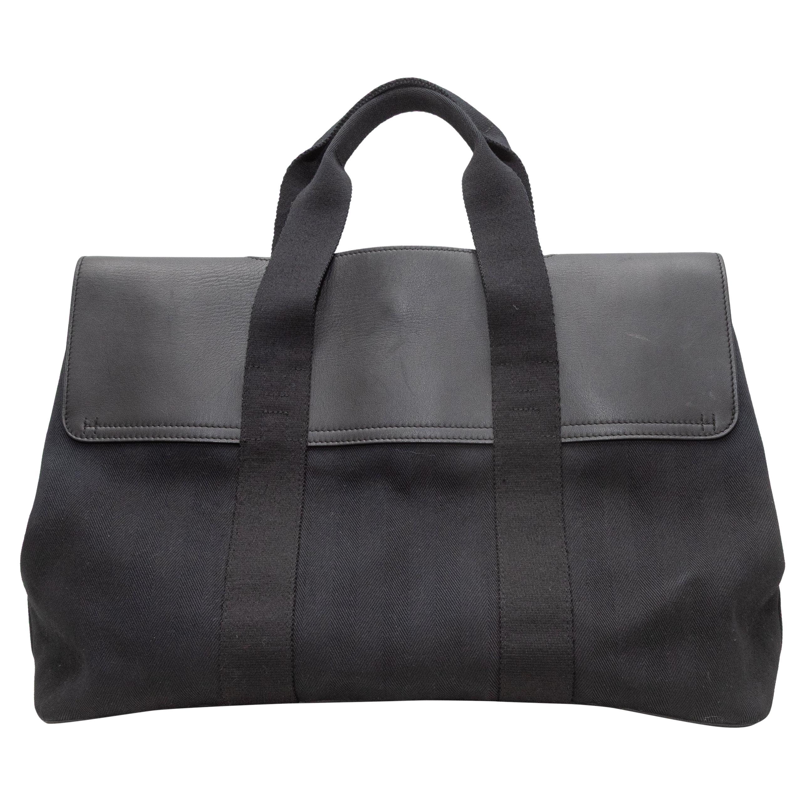 Bolso Hermes Valparaiso MM negro en venta