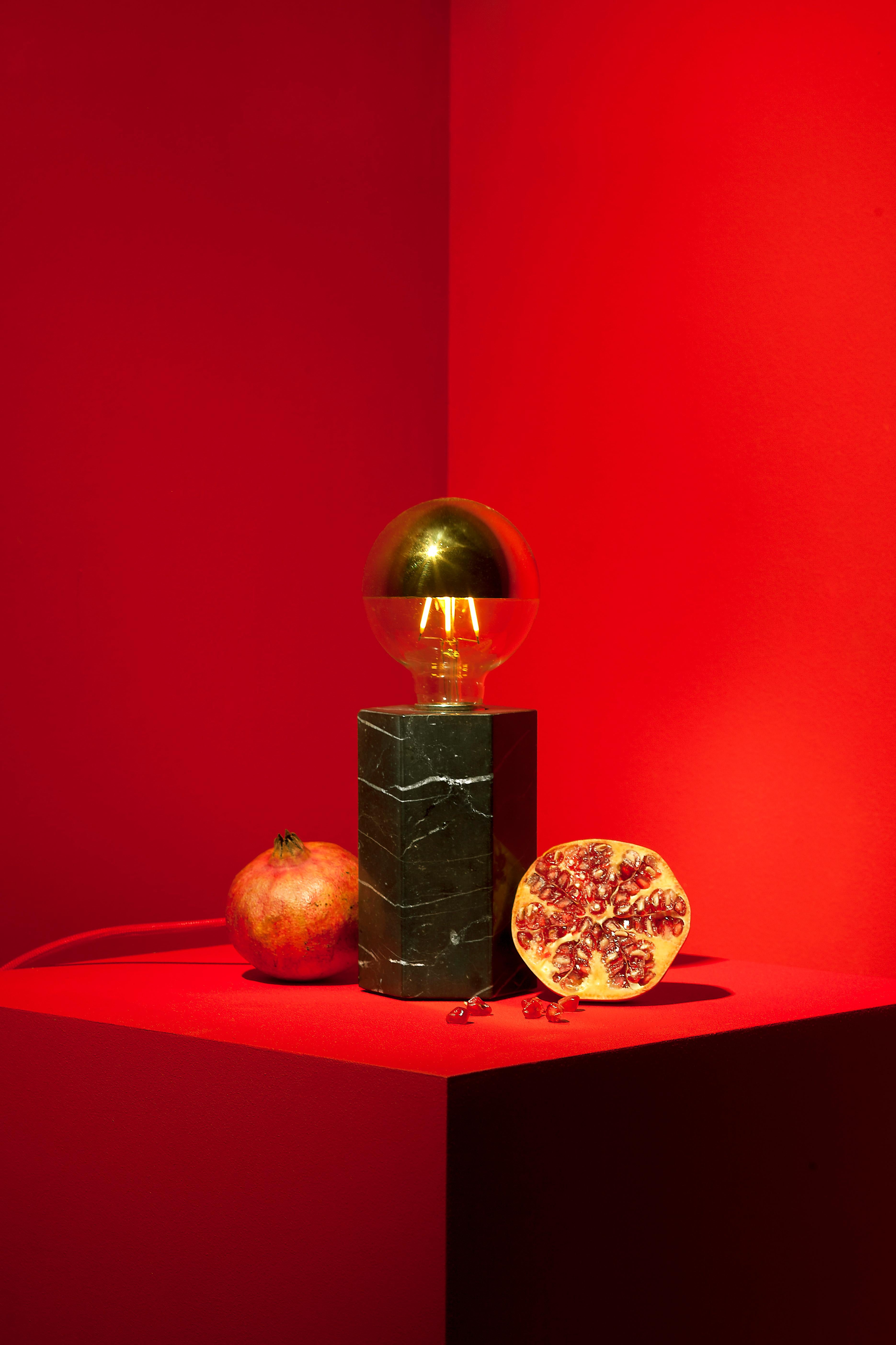 Spanish Black Hex Lamp by Joseph Vila Capdevila For Sale